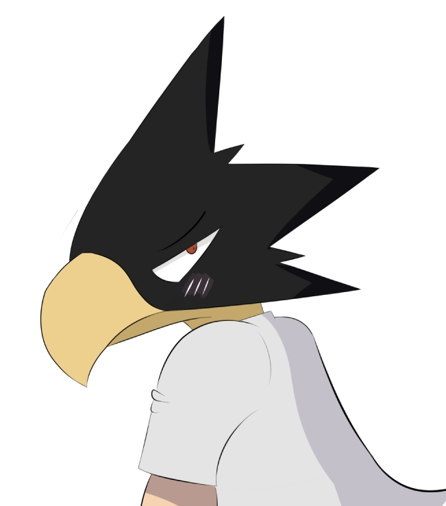 Fumikage Tokoyami from My Hero Academia image